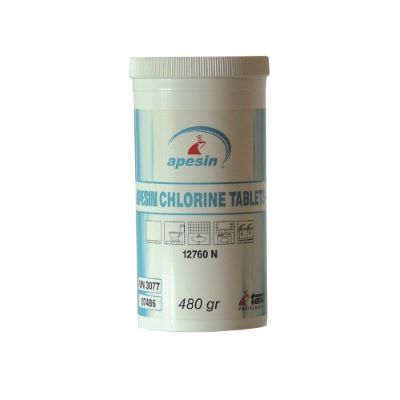 Αεριούχος ταμπλέτα APESIN CHLORINE TABLETS | Ecoline